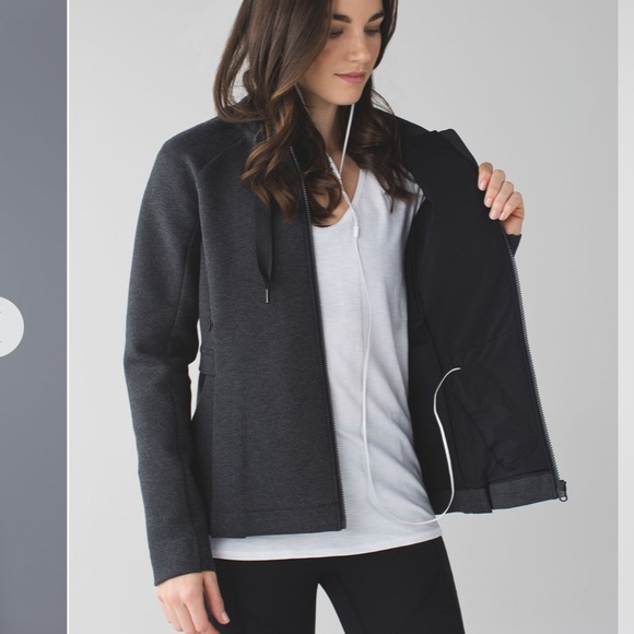 Lululemon &go Skyline Jacket Size 8 Grey - Picture 2 of 16